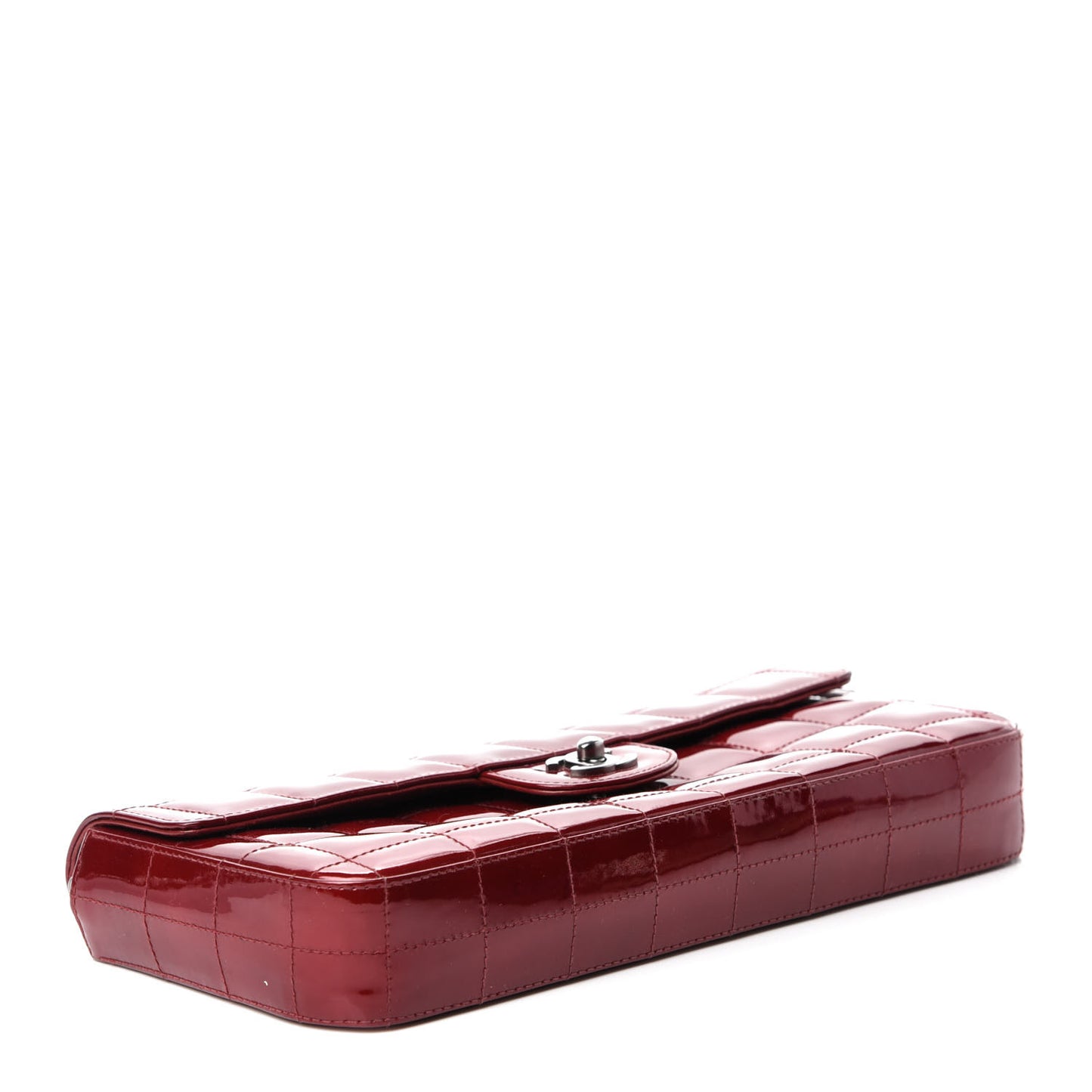 Patent East West Chocolate Bar Flap Red