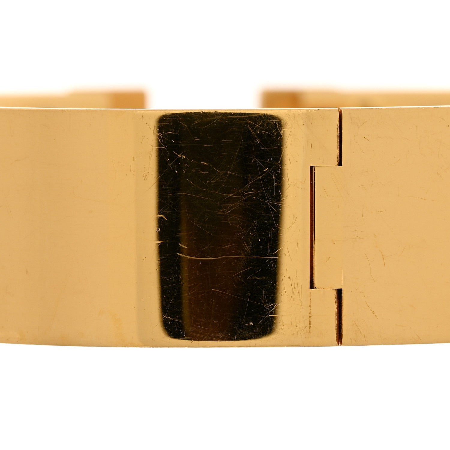 Hermes Enamel Wide Clic Clac H Bracelet GM Rose Poudre 5 of 6