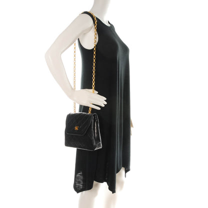 Chanel Lambskin Quilted Small Shoulder Bag Black 2 of 8