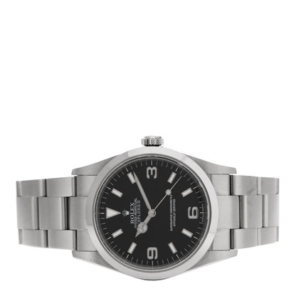 Rolex Stainless Steel 36mm Oyster Perpetual Explorer Watch Black 114270 2 of 5