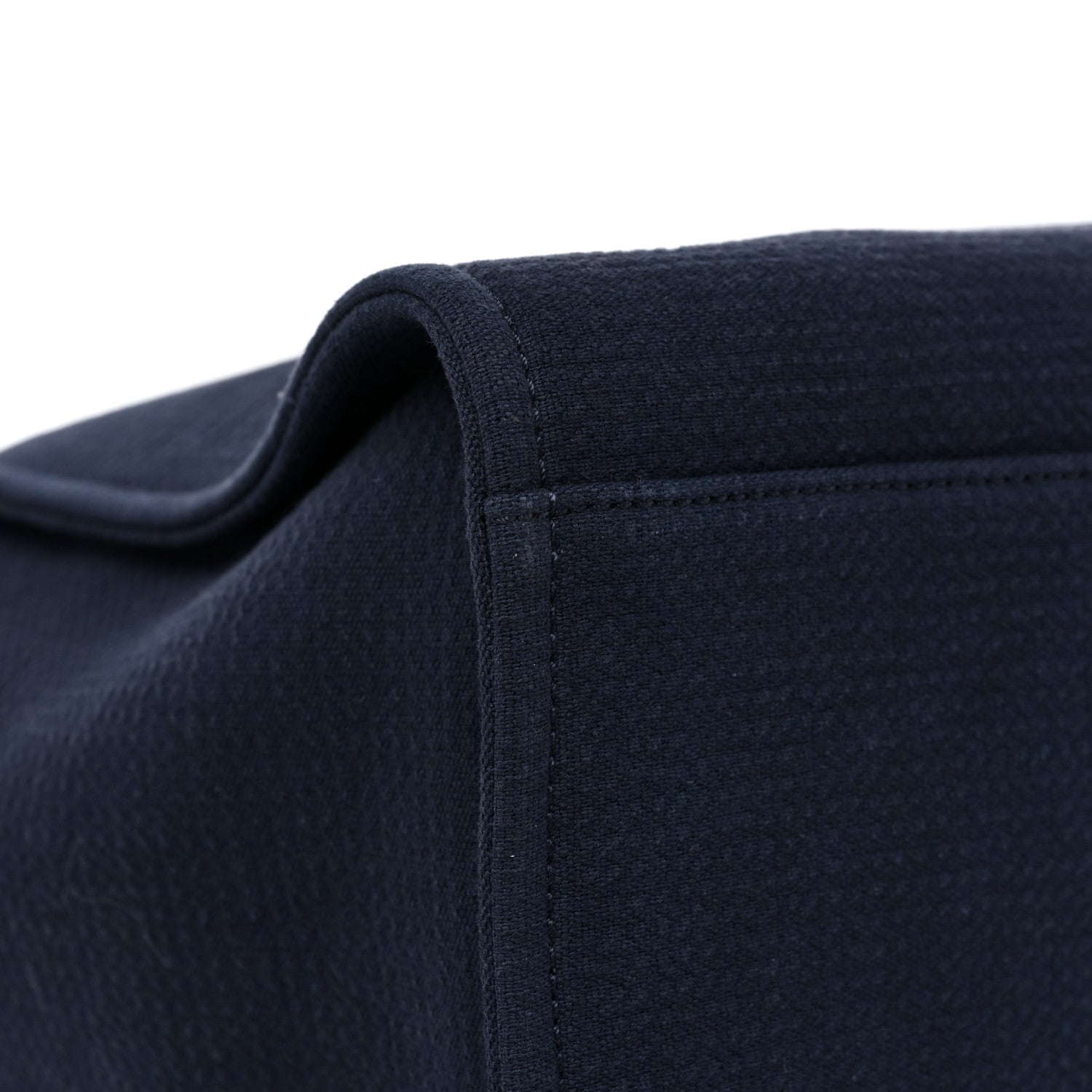 Chanel Mixed Fibers Calfskin Medium Deauville Tote Dark Blue 12 of 12