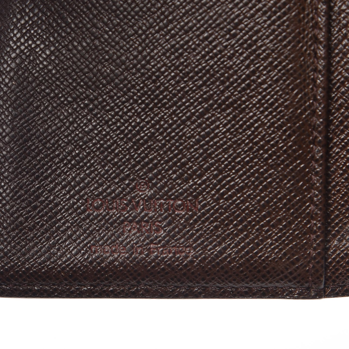 Damier Ebene French Purse Wallet