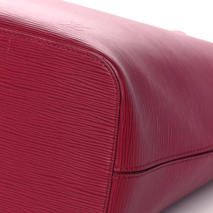 Louis Vuitton Epi Neverfull MM Fuchsia 11 of 22
