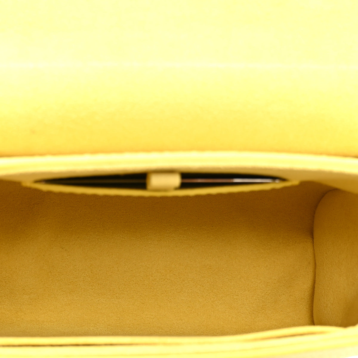 Louis Vuitton Taurillon Smooth Calfskin Scrunchie Twist One Handle PM Yellow 6 of 10