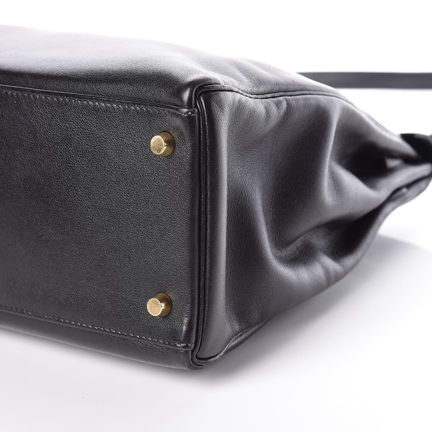 Hermes Veau Gulliver Kelly Retourne 35 Black 33 of 37