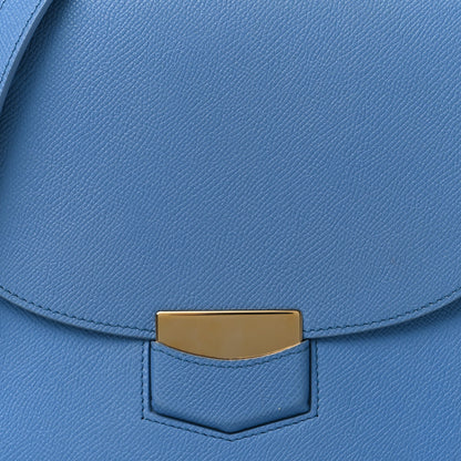 Celine Grained Calfskin Medium Trotteur Porcelain 8 of 10
