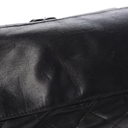 Chanel Calfskin Quilted Frame Flap Black 9 of 11