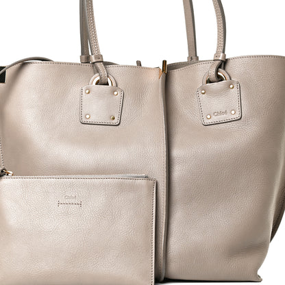 Chloe Smooth Calfskin Medium Vick Tote Motty Grey 9 of 18