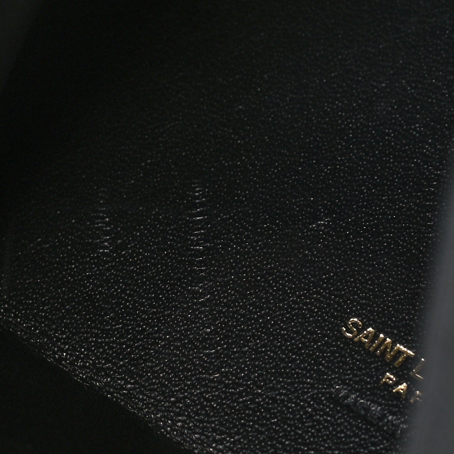 Saint Laurent Lambskin Pyramid Clutch Black 9 of 17