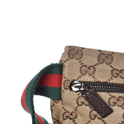 Gucci Monogram Web Belt Bag Dark Brown 9 of 9