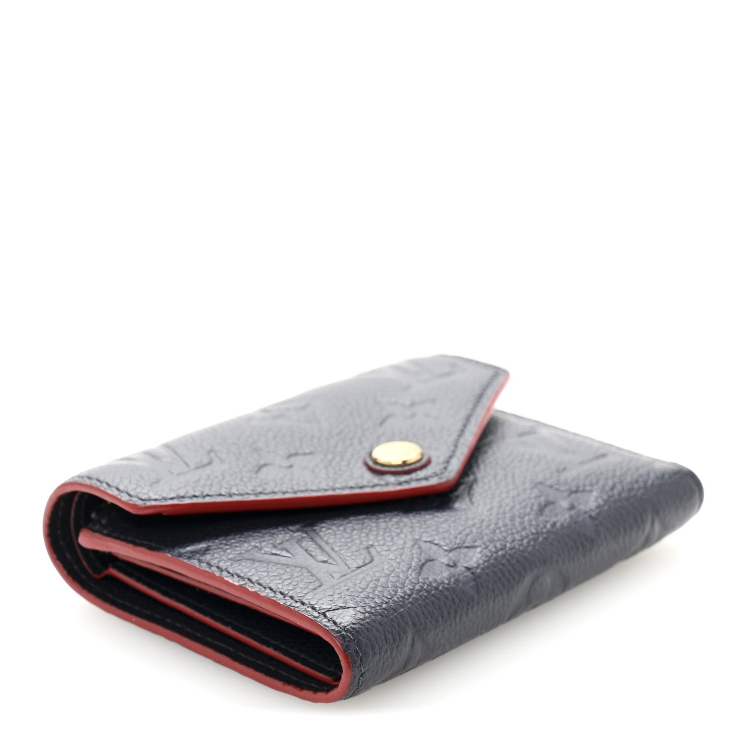 Louis Vuitton Empreinte Victorine Wallet Marine Rouge 4 of 9