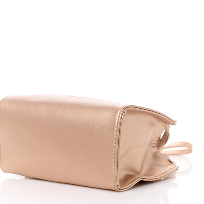 Telfar Metallic Vegan Leather Small Shopping Bag Copper 10 of 10