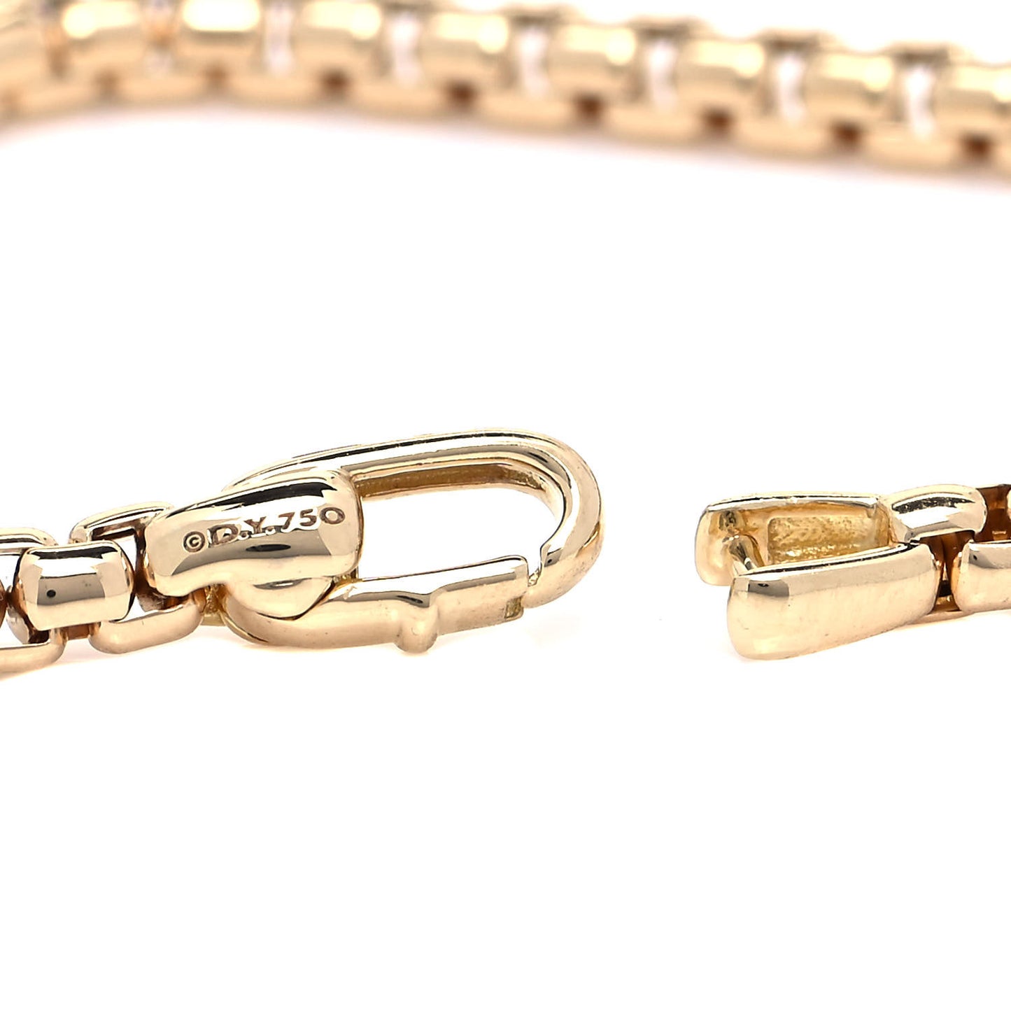 18K Yellow Gold 4mm Bel Aire Chain Bracelet