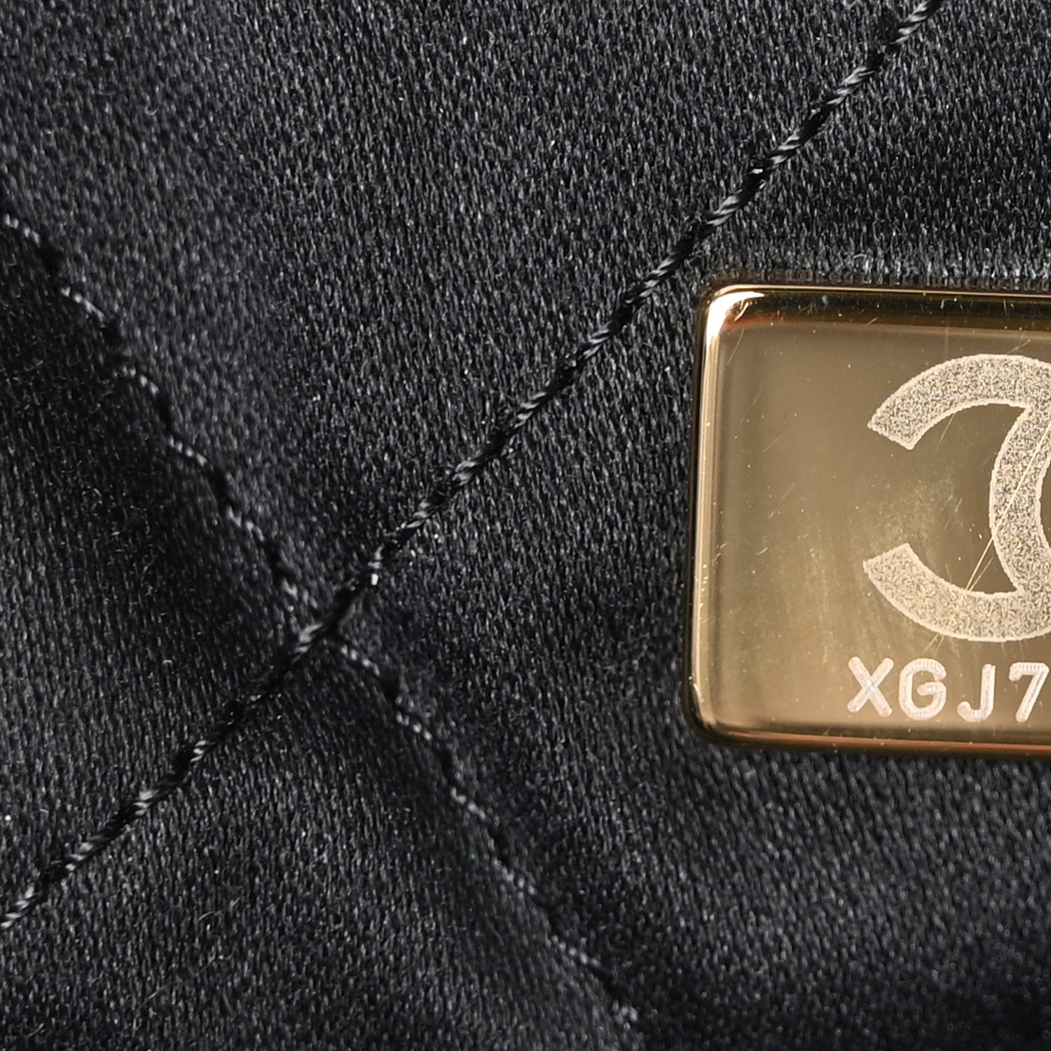 Chanel Shiny Calfskin Quilted Small Chanel 22 Black 7 of 10