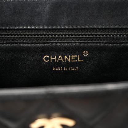 Chanel Lambskin Quilted Shoulder Bag Black 6 of 11