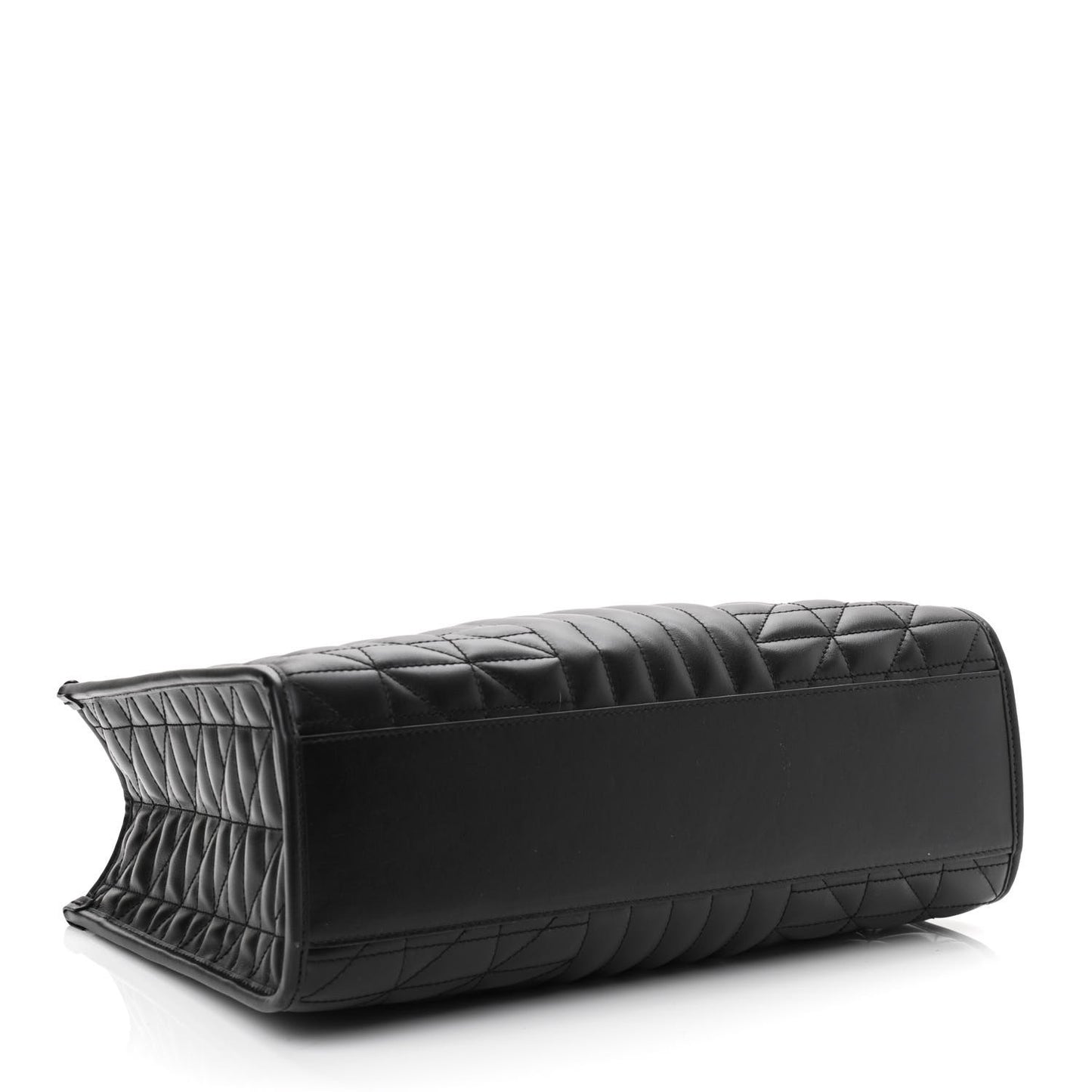 Calfskin Matelasse Aria Medium GG Marmont Shoulder Tote Black