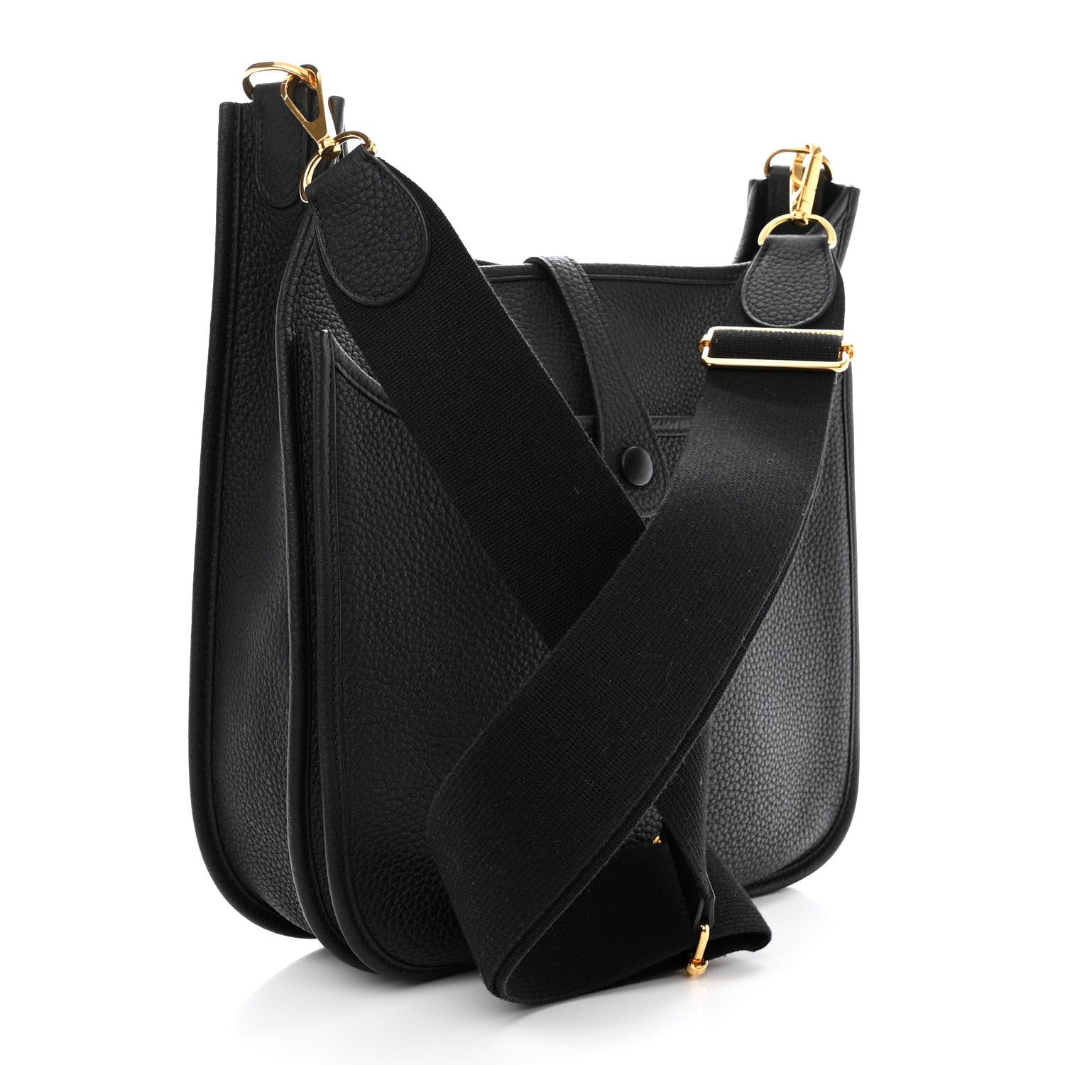 Hermes Taurillon Clemence Evelyne III PM Black 3 of 12