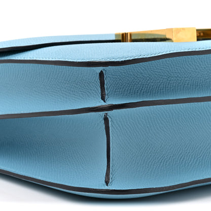 Hermes Epsom Constance 24 Bleu Du Nord 10 of 11