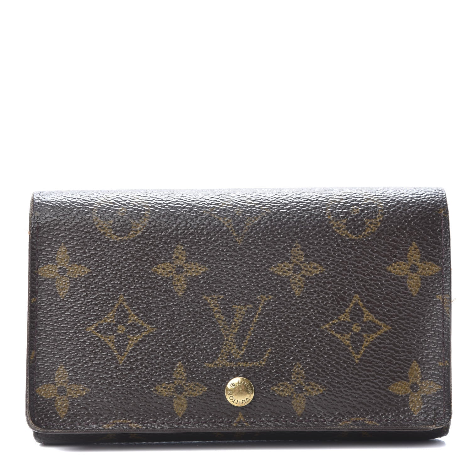Louis Vuitton Monogram Porte-Monnaie Billets Tresor Wallet 1 of 17
