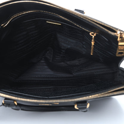 Prada Saffiano Medium Galleria Double Zip Tote Black 6 of 19