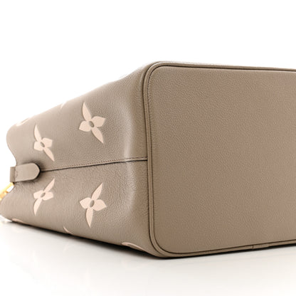 Louis Vuitton Empreinte Monogram Giant Neonoe MM Tourterelle Creme 8 of 9