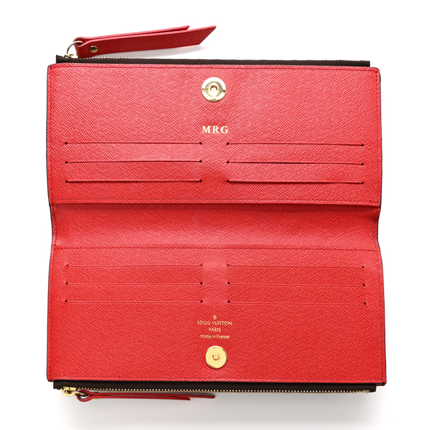 Monogram Adele Wallet Coquelicot