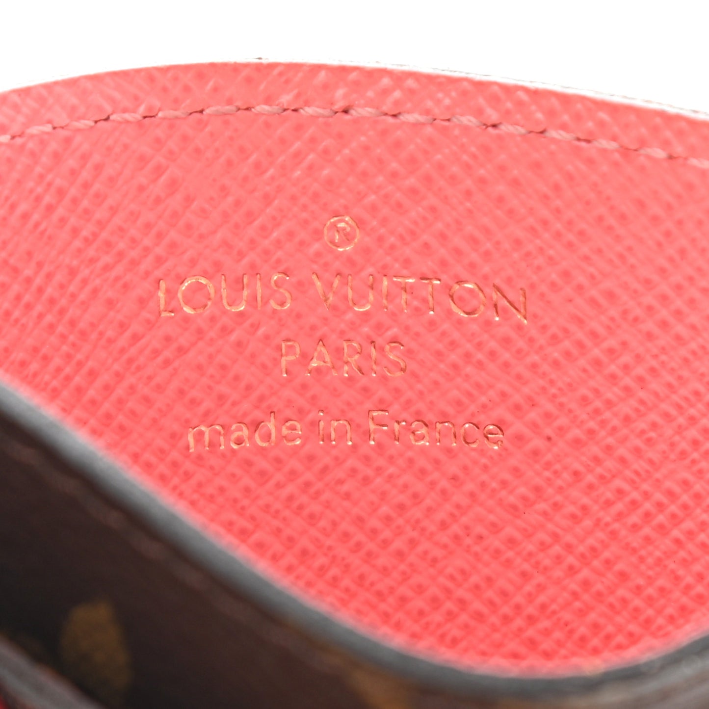 Monogram Lovely Birds Card Holder