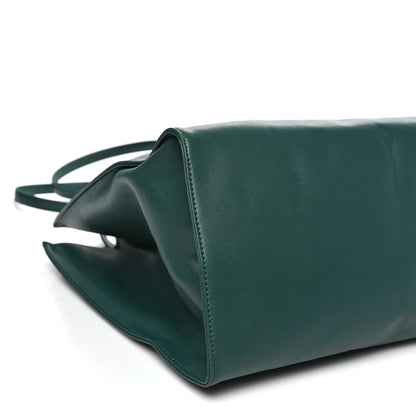 Telfar Vegan Leather Large Shopping Bag Dark Olive 8 of 9