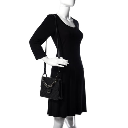 Chanel Caviar Quilted Medium Retro Class Flap Black 2 of 11