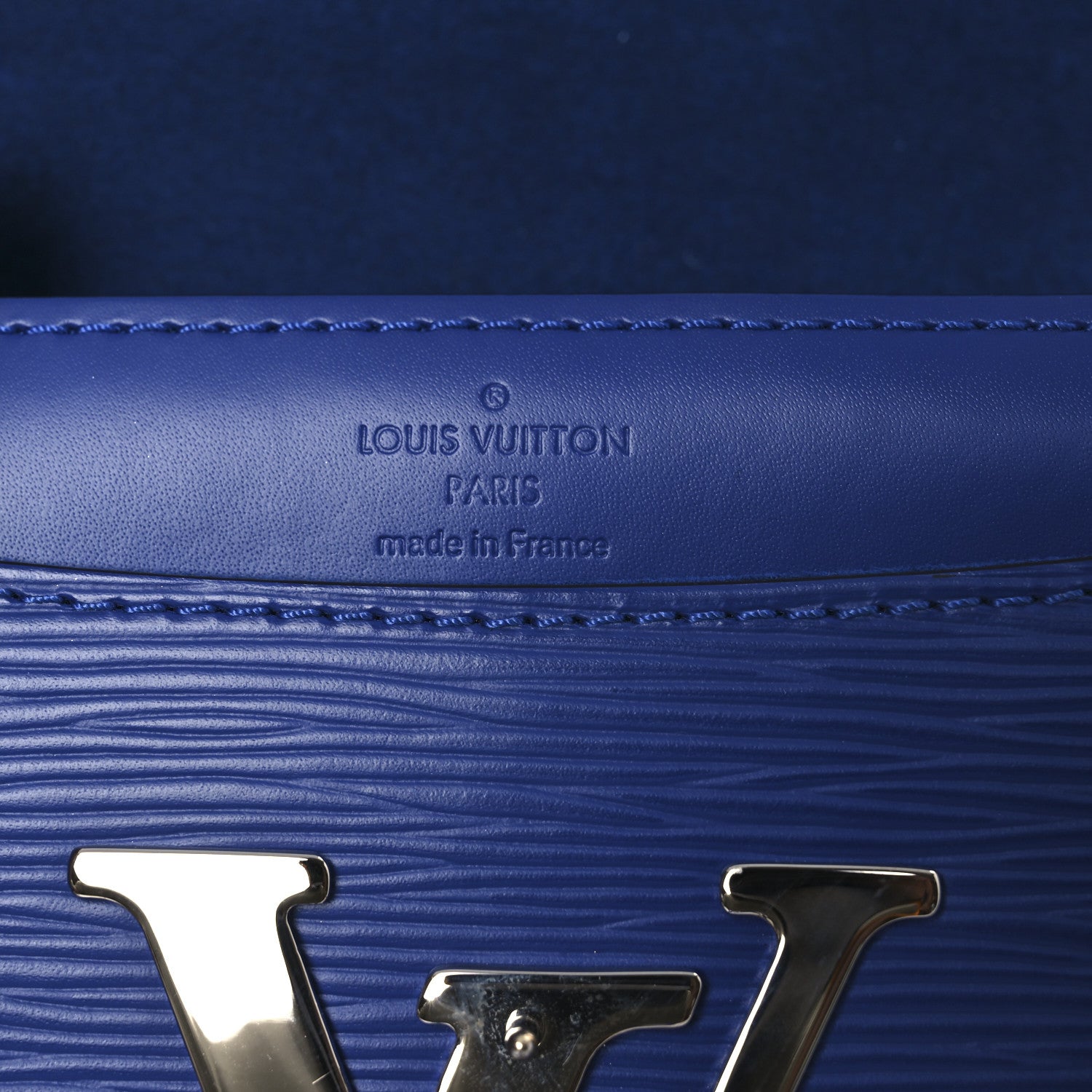 Louis Vuitton Epi Louise Strap PM Blueberry 6 of 12