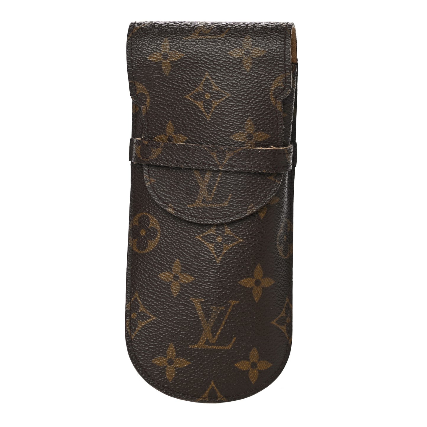 Monogram Glasses Sunglasses Case w Flap