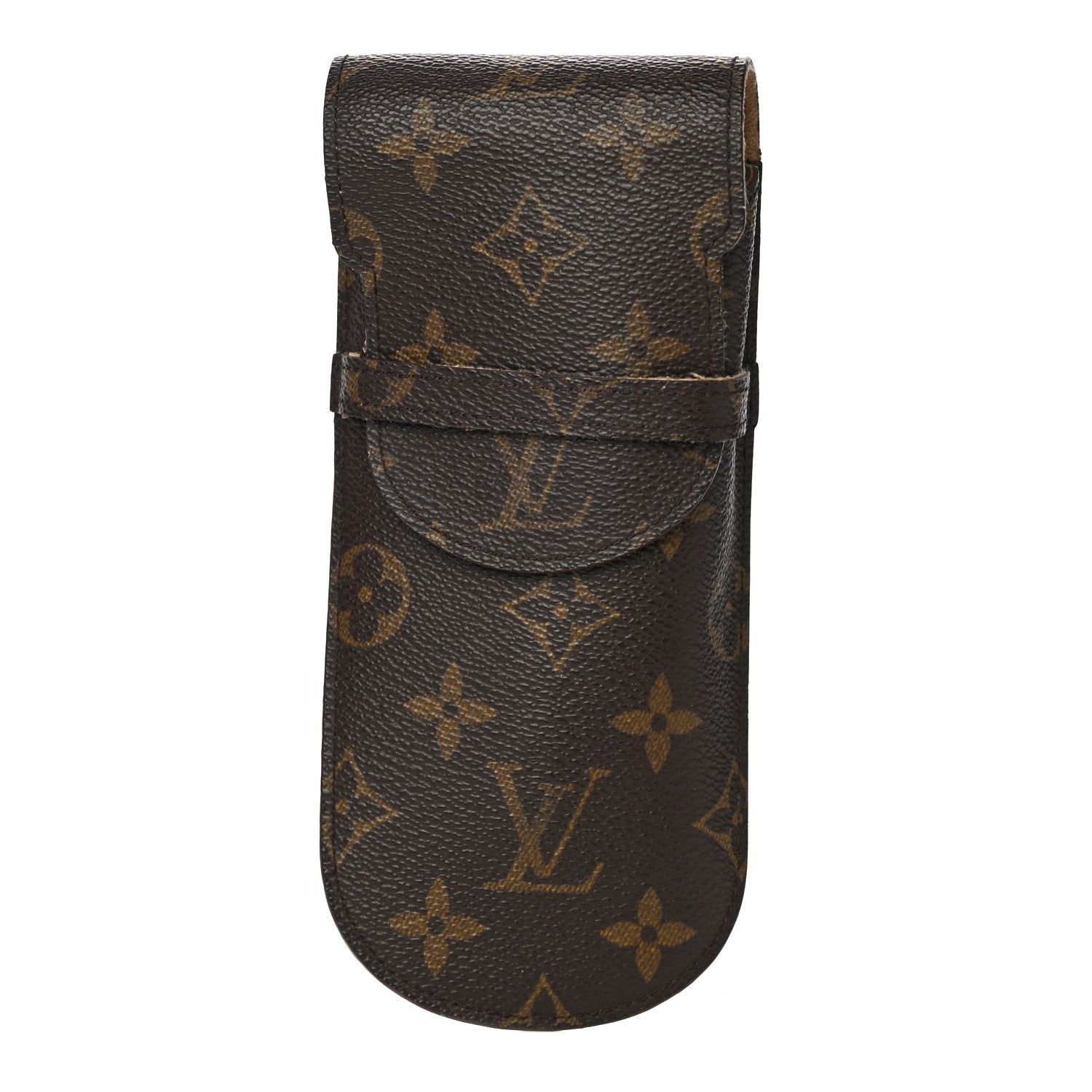 Louis Vuitton Monogram Glasses Sunglasses Case w Flap 1 of 10