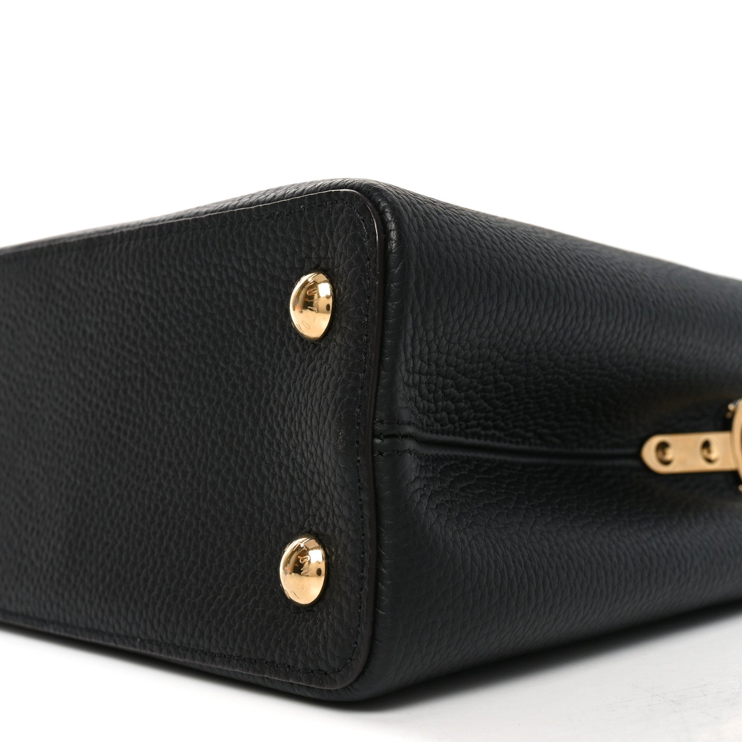 Louis Vuitton Taurillon Capucines PM Black 10 of 10