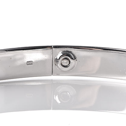 Cartier 18K White Gold LOVE Bracelet 21 7 of 7
