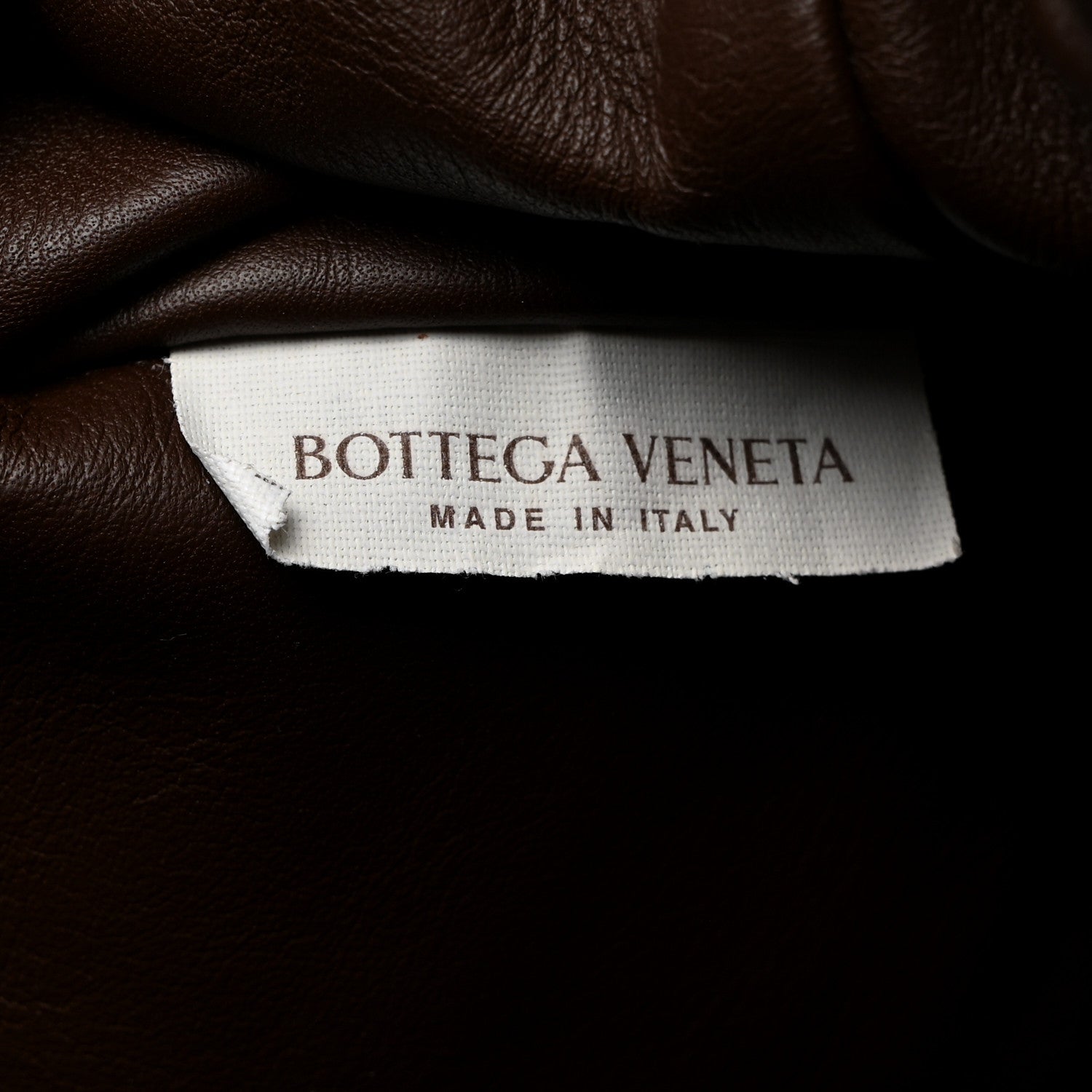 Bottega Veneta Smooth Butter Calf The Pouch Oversized Clutch Brownie 7 of 8