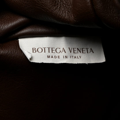 Bottega Veneta Smooth Butter Calf The Pouch Oversized Clutch Brownie 7 of 8