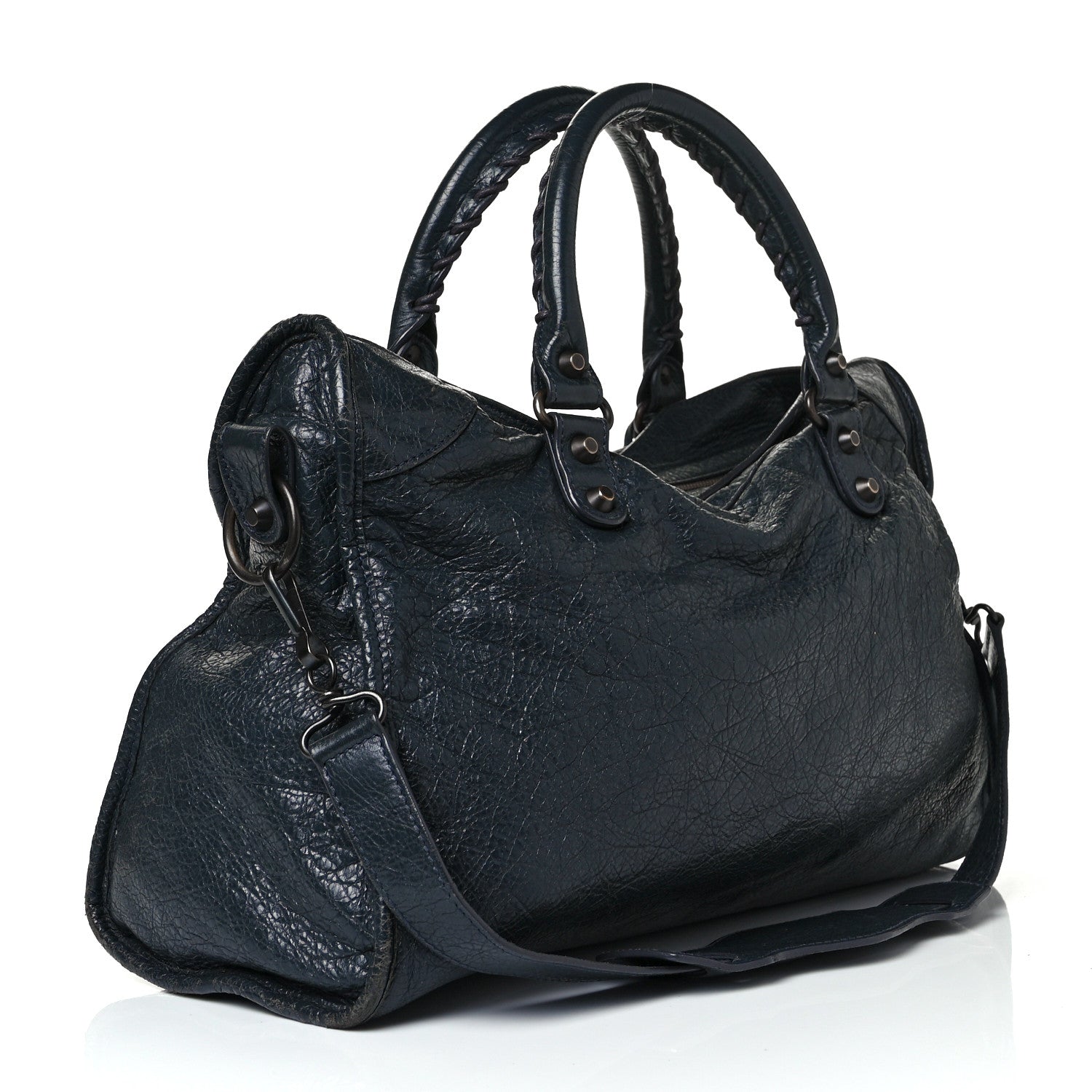 Balenciaga Agneau Classic Hardware City Anthracite 3 of 9