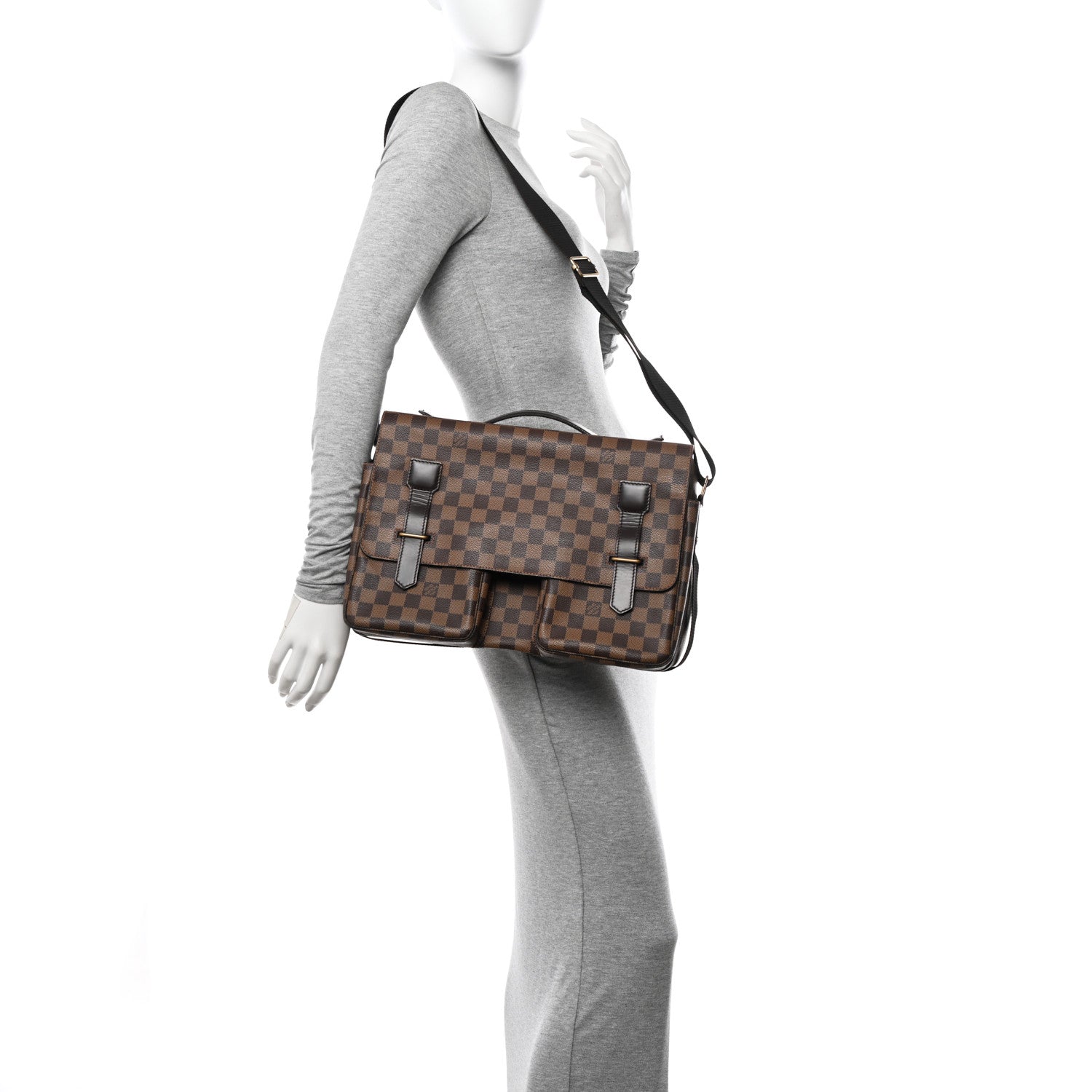 Louis Vuitton Damier Ebene Broadway Messenger Bag 2 of 16