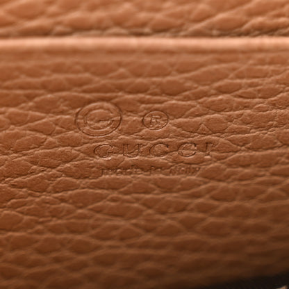 Gucci Dollar Calfskin Interlocking G Chain Wallet Camelia 6 of 10