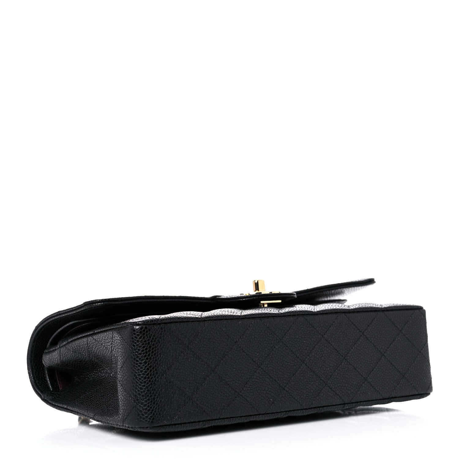 Chanel Caviar Quilted Medium Double Flap Black 4 of 10