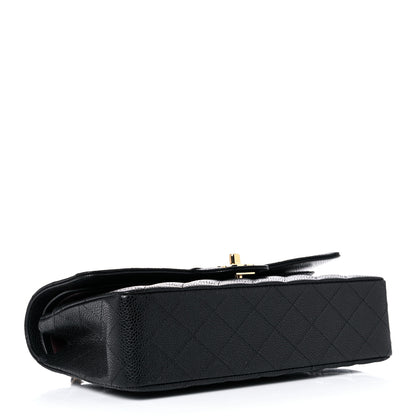 Chanel Caviar Quilted Medium Double Flap Black 4 of 10