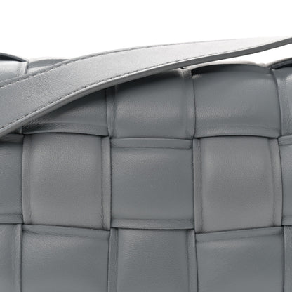 Bottega Veneta Nappa Maxi Intreccio Small Padded Cassette Crossbody Bag Thunder 8 of 11