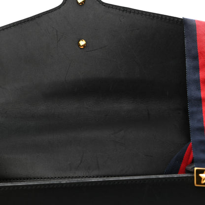 Gucci Calfskin Small Sylvie Shoulder Bag Black 15 of 18
