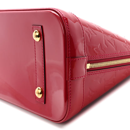 Louis Vuitton Vernis Alma PM Cherry 9 of 9