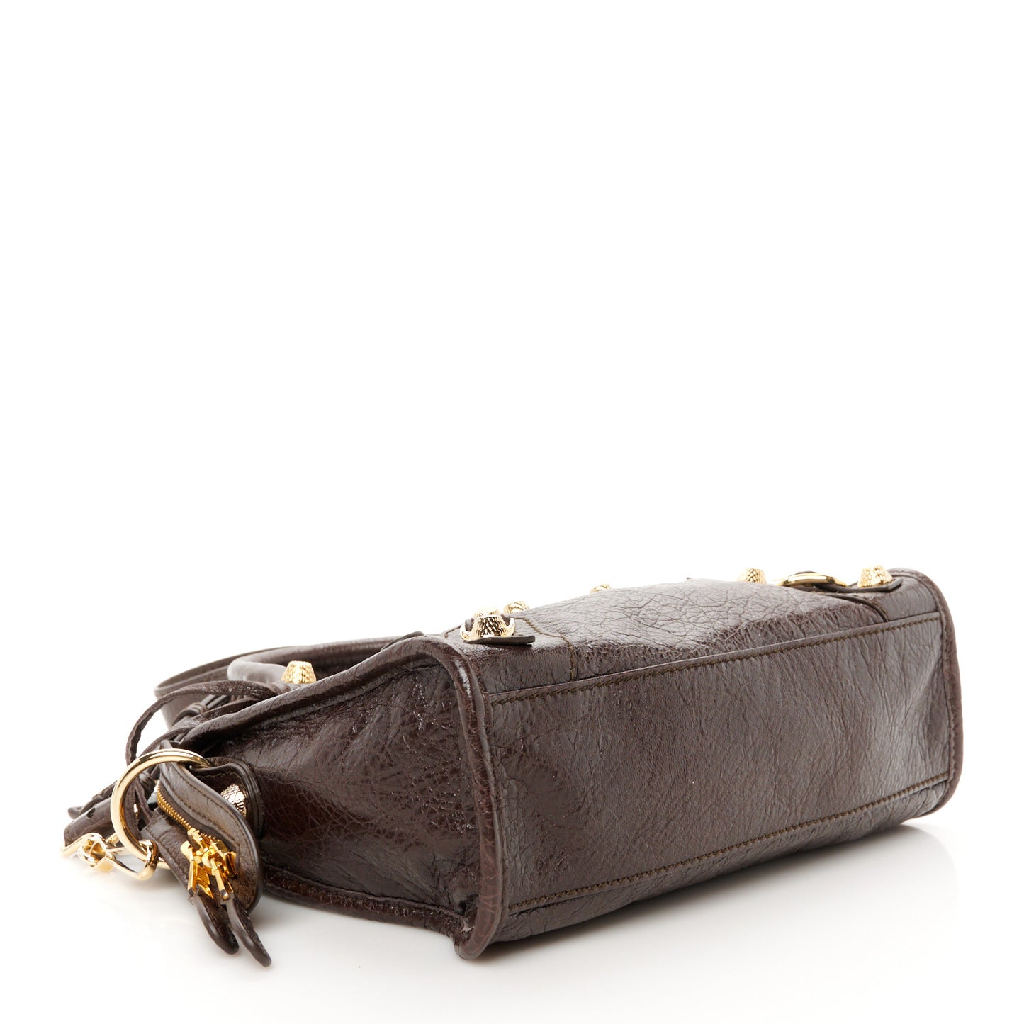 Agneau Giant 12 Gold Hardware Mini City Charbon