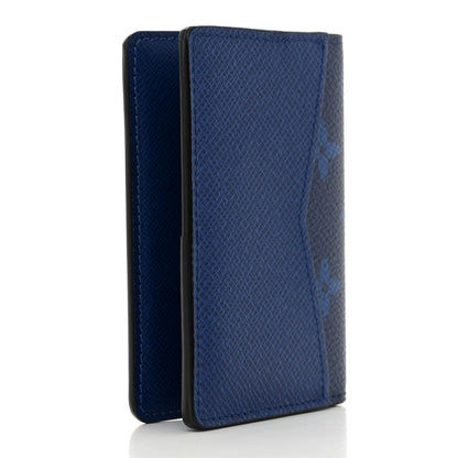Louis Vuitton Taigarama Pocket Organizer NM Cobalt 3 of 8