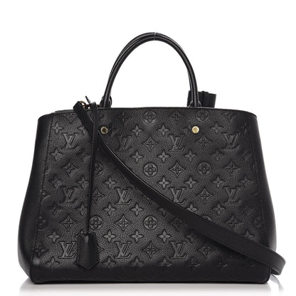 Louis Vuitton Empreinte Montaigne GM Black 1 of 7