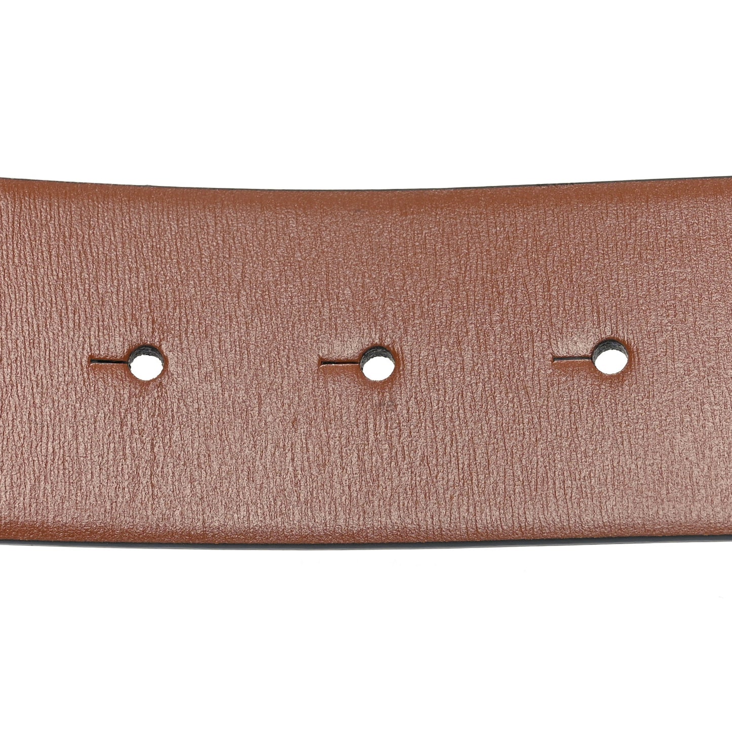 Glossy Calfskin VLogo Reversible 40mm Belt 80 32 Saddle Brown Black