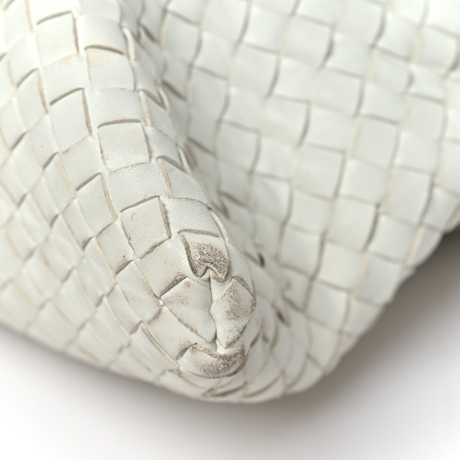Bottega Veneta Nappa Intrecciato Medium Convertible Tote White 9 of 10