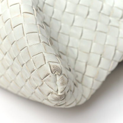 Bottega Veneta Nappa Intrecciato Medium Convertible Tote White 9 of 10